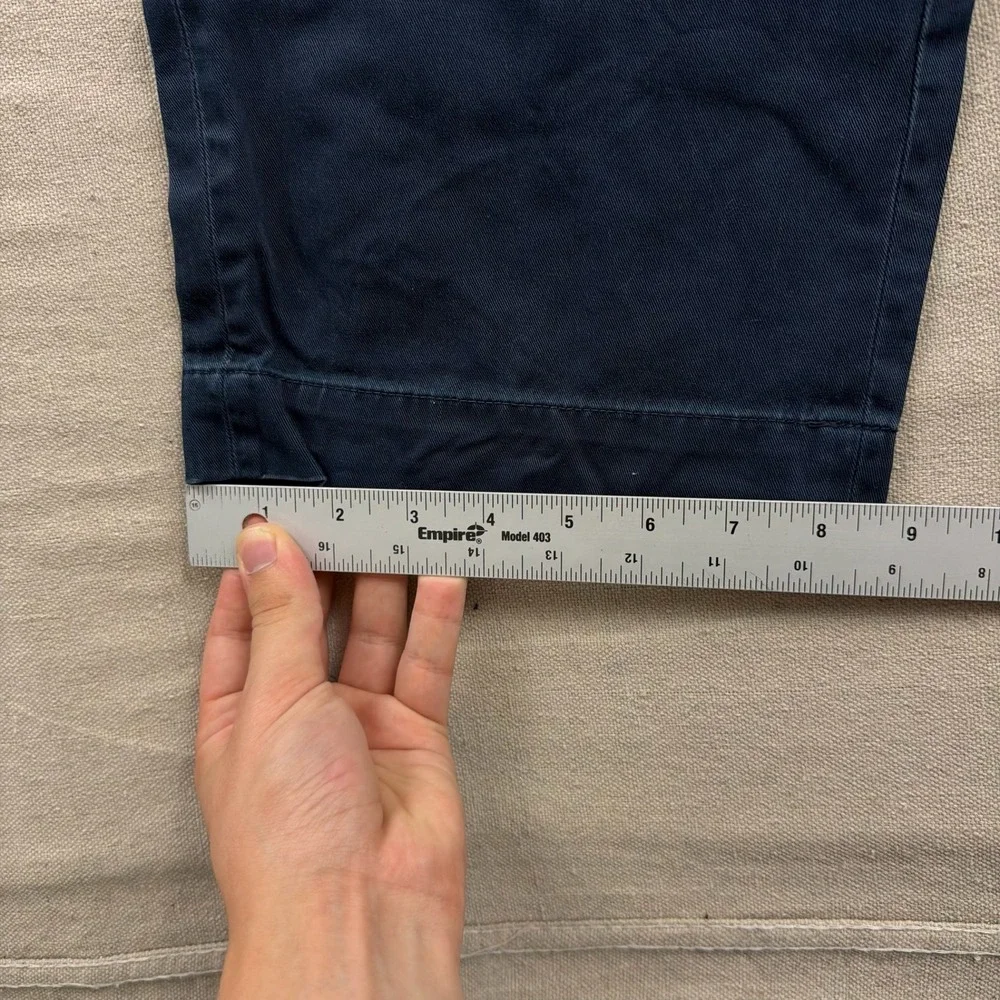 Polo‎ Ralph Lauren Preston Pant Mens 32x26 Navy Blue Cotton Chino Straight Leg